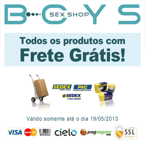 Promoção: FRETE GRÁTIS pra todo Brasil!