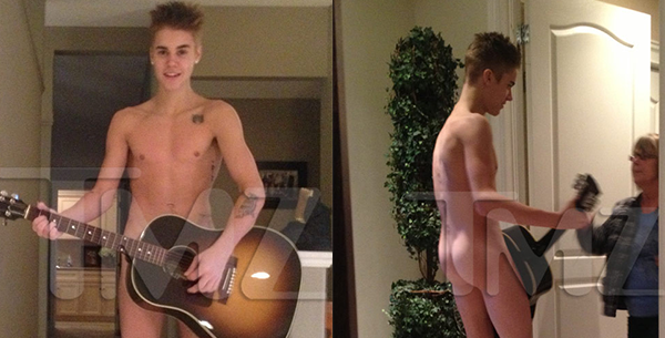 Justin Bieber fica PELADO e mostra a bunda! AQUI NO KING!!