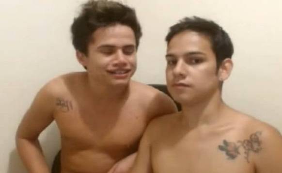 [Webcam] Garotos gays de Recife fazem sexo bareback