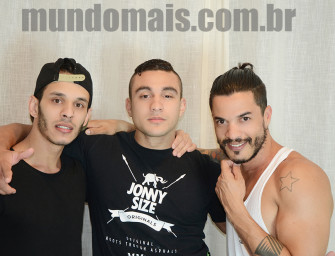 Cinesex com  Drú, Raul e Yago pro site Mundo Mais