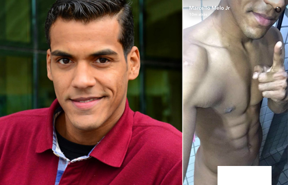Marcello Melo Pelado nu sem censura no snapchat foto intima 2