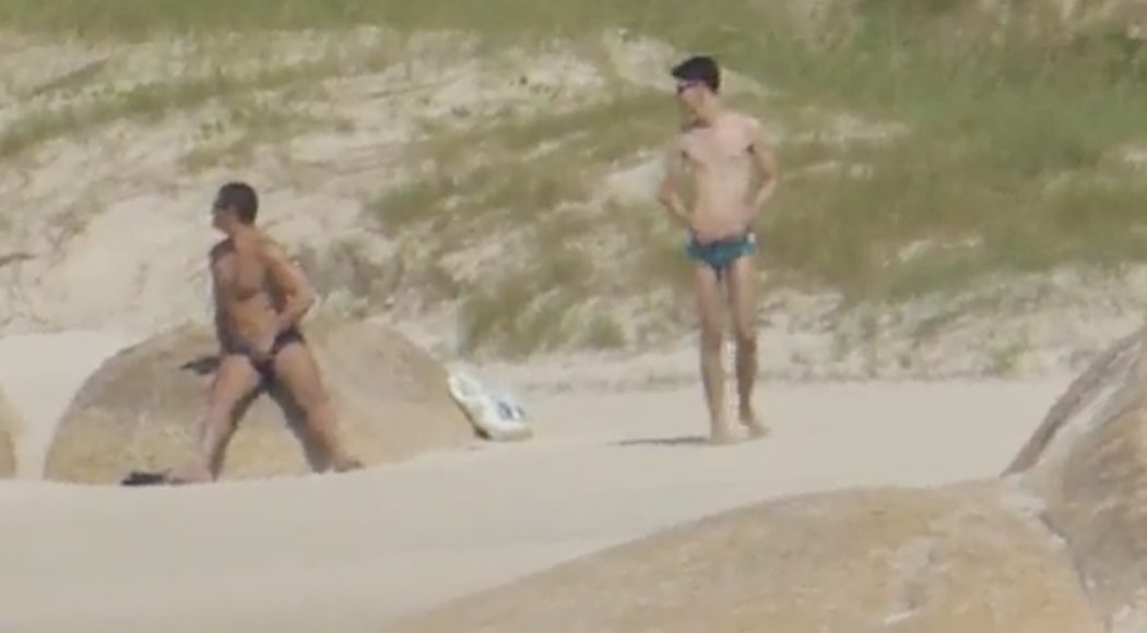 Amador, Amador Gay, Amateur Gay, Praia de Nudismo, Galheta,