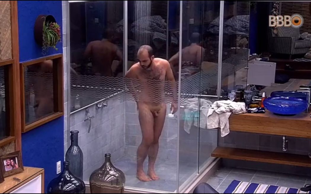 Mahmoud, BBB, BBB18, Flagra, Caiu na Net, Delícia, Gostoso, Banho