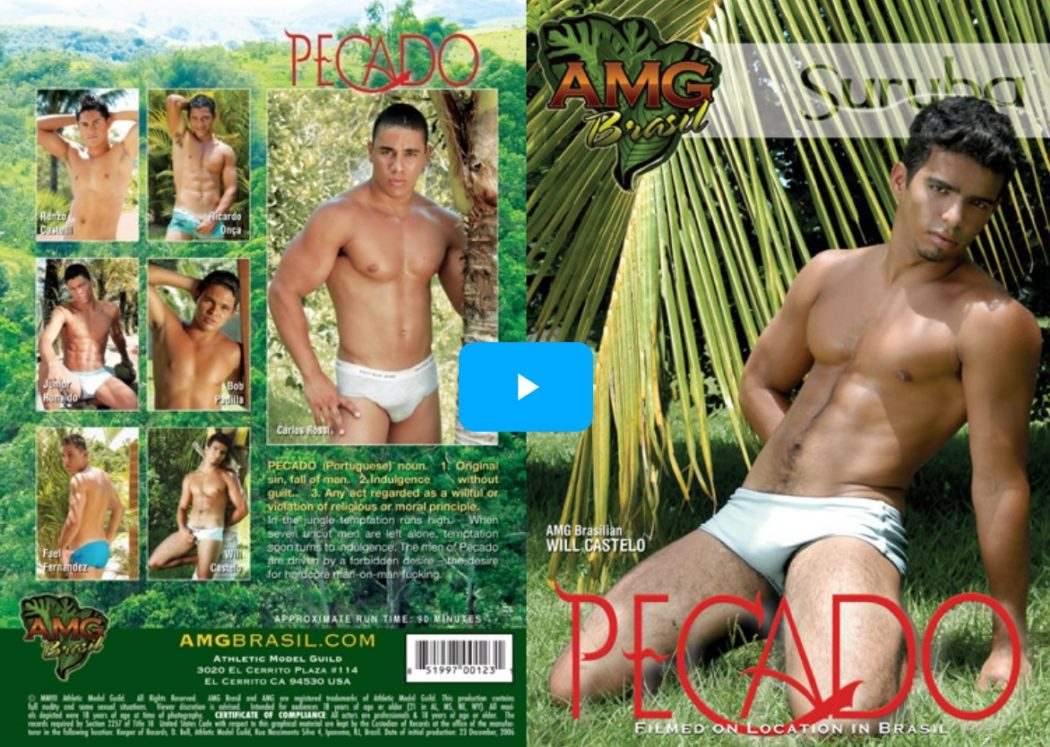 AMG Pecado Suruba Gay Porno DVD