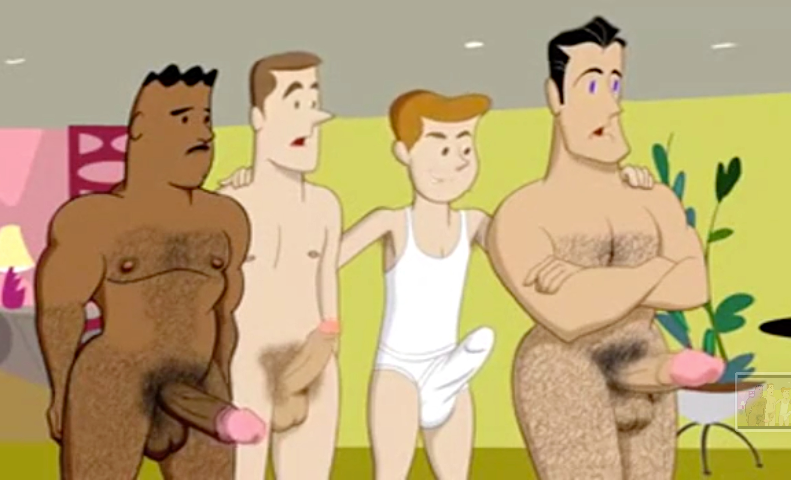 Cartoon Gay, Sexo Gay, Orgia Gay, Foda Gay, Delícia, Foda Gay