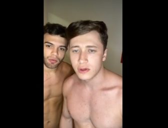 Victor Ferraz faz live no Instagram comendo o cu do Dan e arrasa