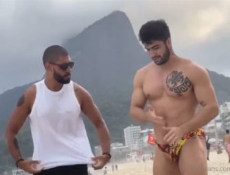 Daniel Montoya deu para Carioca em hotel de Copacabana após praia